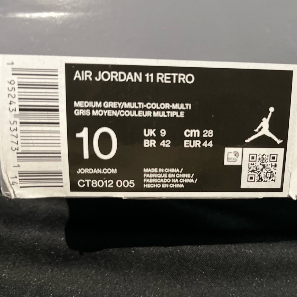 Air Jordan 11 Retro Cool Greys - Picture 7 of 7